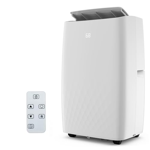 14,000 BTU Portable Air Conditioners,3 in-1 Portable AC Unit with Cools/Fan/Dehumidifier,Room up to 750 sq.ft,Remote Control,24H Timer,for Room Office