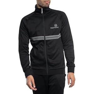 Sergio Tacchini Men’s New Dallas Track Jacket, Black
