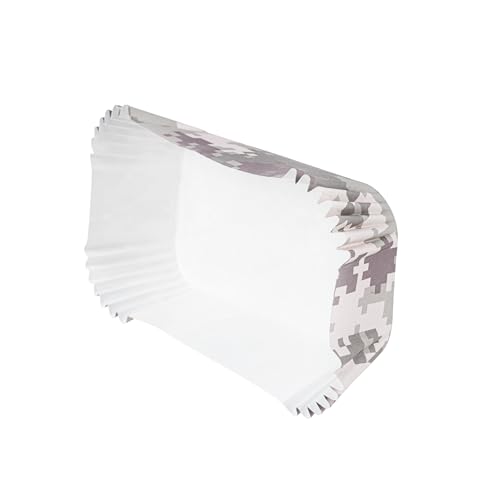 Restaurantware Cupcake Liners 200 Pack of 4.5 oz Paper Baking Cup Grease-Resistant Elliptical Muffin Wrapper Ridged Freezer-Safe Paper Disposable Oven-Safe for Birthday Parties, Events by Restaurantware - Used condition - Image 9