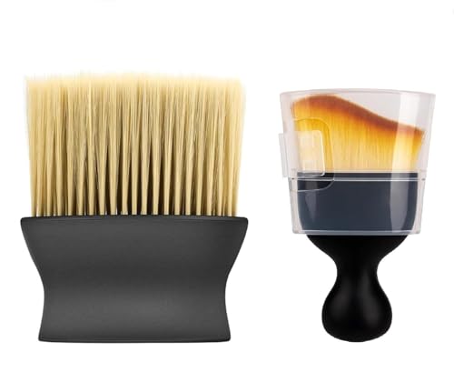 Image of 2Pcs Car Interior Cleaning Brush Combo | AC Vent Brushes | Scratch Free Cars Duster | Soft Bristles Car Brush for Cleaning Cars Interior Dusting Tool PC Laptop Keyboard