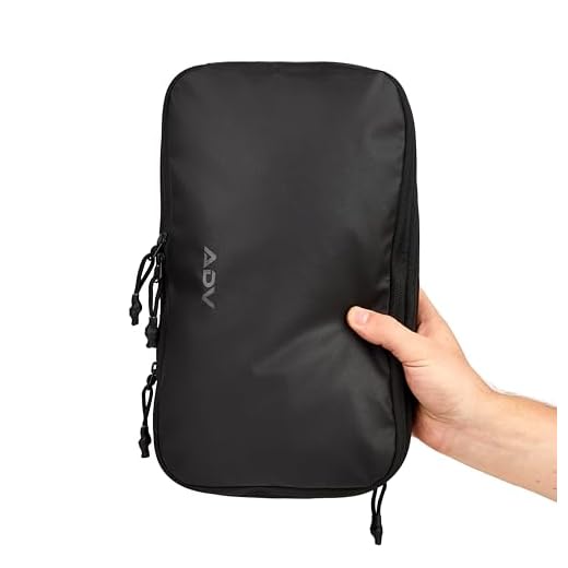ADV - Cubi da imballaggio in nylon Kordra, resistenti alle intemperie, organizza e proteggi i tuoi oggetti essenziali da viaggio con fiducia (mezzanotte medio)