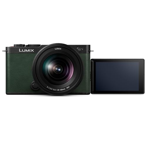 Image of LUMIX S9 Full Frame Camera with 20-60mm F3.5-5.6 L Mount Lens, Compact Mirrorless Camera for Content Creators with Real Time LUT, Open Gate and Easy Sharing of Photos & Video - DC-S9KG (Green)