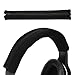 Produktbild kwmobile Kopfband Abdeckung kompatibel mit Razer Kraken 7.1 V2 Pro Case - Neopren Stirnband Polster - Kopfhörer Schutz - Schwarz