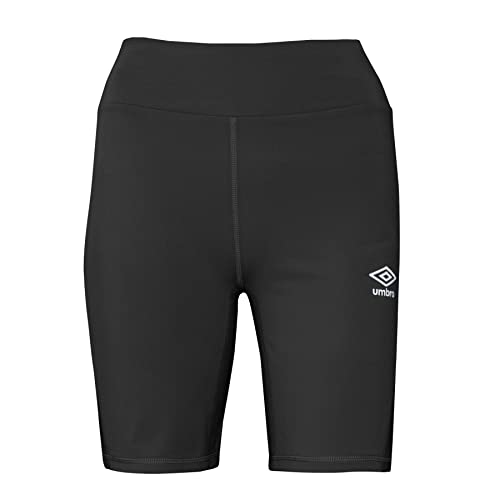 Short de cyclisme d'entraînement Umbro femme anti-frottement taille haute