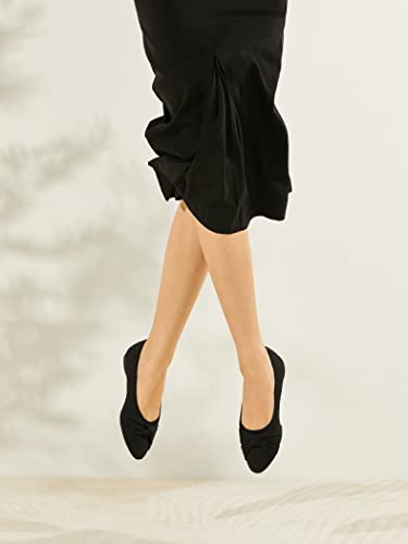 VIVAIA BiBi Women's Comfortable Flats, Casual Ballet Slip-on for Barbie Fans, Canvas or Denim, Round Toe, Pull-On, Rubber Sole, Female, Adults2