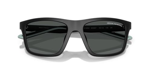 Image of Armani Exchange mens Ax4149su Universal Fit Square Sunglasses
