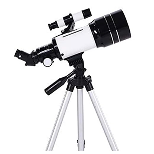 ZJFHEYUO Telescopio astronómico para Principiantes en astronomía, Apertura de 70 mm, Ideal para observar el Cielo.