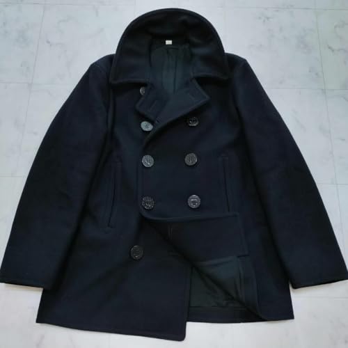 バズリクソンズ ピーコート ネイビー ウールメルトン XL 42 BUZZ