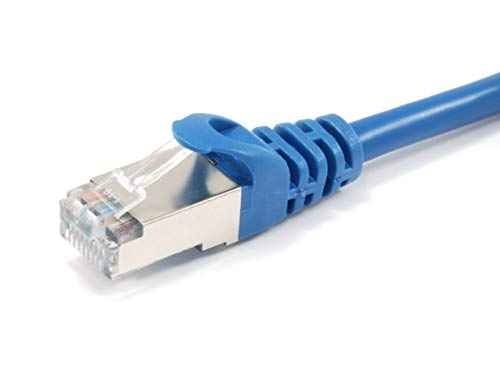 E-Quip Equip Patchcable C6 S/FTP Blue 25cm