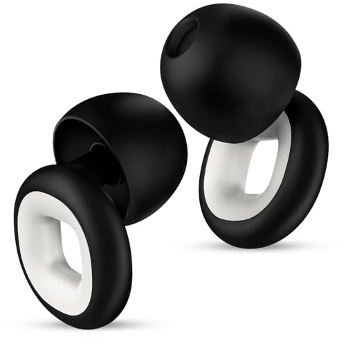 Fictor Tapones Oidos Ruido Dormir - Proteccion Auditiva Festivales,Concierto, Dj, Estudiar, Dormir, Viajar De Silicona Reutilizables
