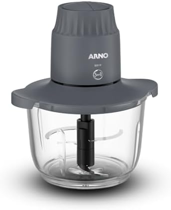 Processador de Alimentos Arno Choppeo CH01, 500W, Recipiente de V...