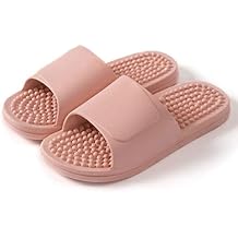 Massage Slippers Reflexology Sandals for Men & Women Acupressure Foot Massage Slippers Acupuncture Acupoint Massage Sandals Shoes, Reflexology Health Shoes for Bathroom Slippers