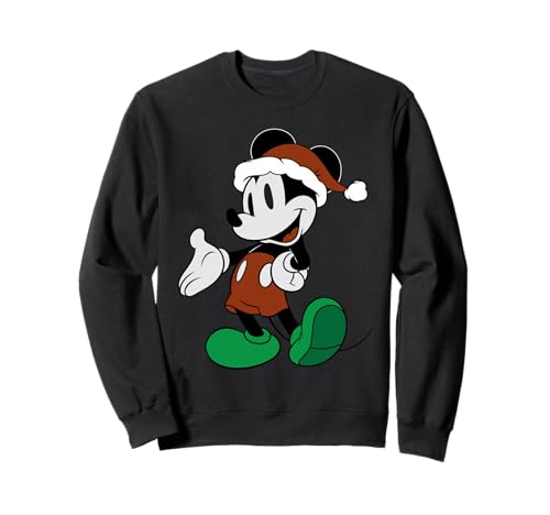 Mickey Mouse sweatshirt Disney Holiday en coton doux et chaud