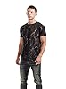 RONOMO Men's Round Neck Short Sleeved T-Shirt | Medium Elasticity | Soft and Breathable | Pre Shrunk Treatment| (SH Black XXL) #2