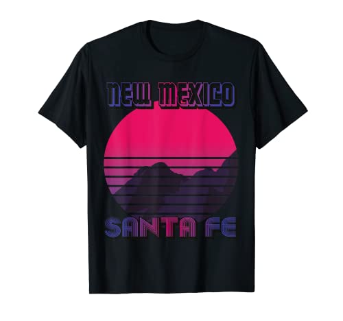 Nouveau-Mexique Touriste Santa Fe Montagnes Souvenir T-Shirt