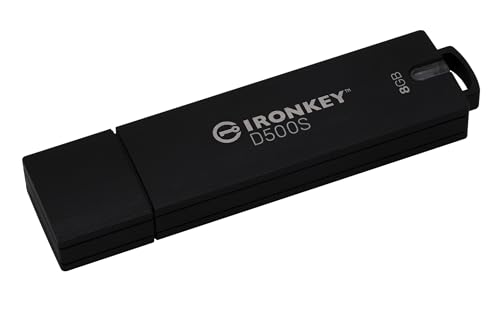 IronKey D500S Drive flash USB con crittografia hardware 8 GB FIPS 140-3 Lvl 3 (in fase di approvazione) AES-256 - IKD500S/8 GB - Chiavetta USB - Immagine 1