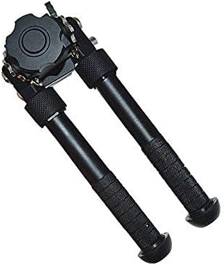 FIRECLUB CNC QD Quick Release Tactical Rifle Bipod Folding Swivel Adjustable 6''-9'', Black-pod - Image 3