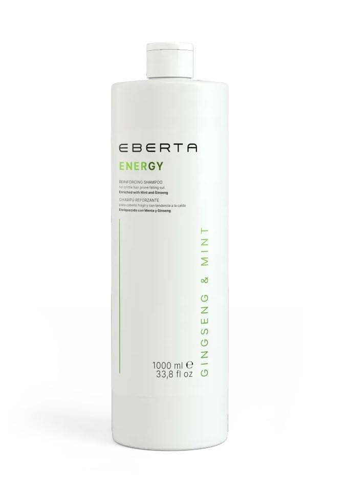 Energy Reinforcing Shampoo with Mint and Ginseng for Brittle Hair, 33.8 fl oz
