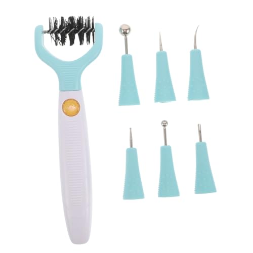 SEWACC 1Set Paper Flower Tool Kit for DIY Scrapbooking and Crafting Includes Portable Dispensing Pen Hand Carved Cutter Durable Materials for Creative Projects