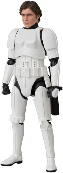 MAFEX No. 258 HAN SOLO(TM) (STORMTROOPER DISGUISE) Total Height: Approx. 6.1 inches (155 mm), Painted Action Figure