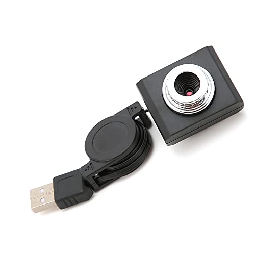 Hosie Webcam, High Resolution Auto White Balance PC Camera for Video Chat Web Conferencing