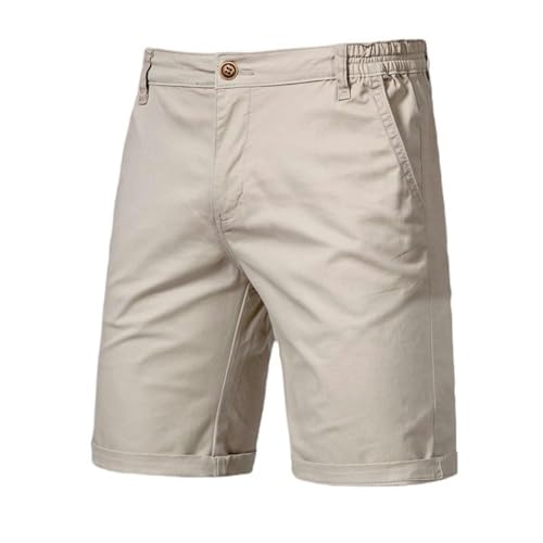 Short décontracté en coton bordeaux finitions coupe droite