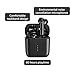 Wireless Earbuds, Earbuds with Big Bass Stereo, Lightweight Bluetooth Headphones, 60 Hours Playtime (Black)