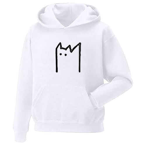 Sweat à capuche chaud pour homme en noir uni avec cordon de serrage