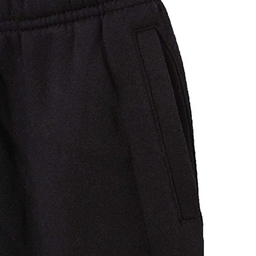 Nike Children's Apparel Boys' Little Fleece Jogger Pants, Black/White, 6 - image 6