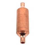 Housoutil Silenziatore per Frigorifero e Condizionatore in Rame Tubo Diametro 28mm e Foro 8mm, Design Spesso e Struttura Saldabile, per Case e Ambienti di Lavoro