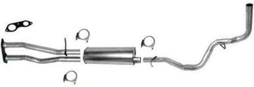 Northeastern Exhaust | Stainless Steel Intermediate Pipe, Muffler & Tail Pipe Exhaust System Kit Compatible for K1500 1996-1999 5.7L | Pickup 131.5" Wheelbase | Free Gasket and Clamps Included