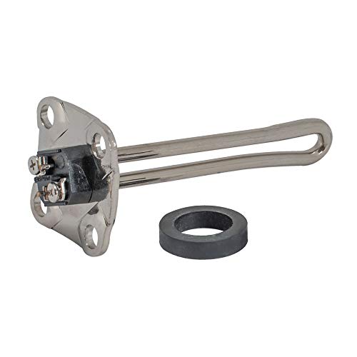 image for Eastman 60060 Straight Water Heater Element, 120V x 1500W, Silver, 1 C