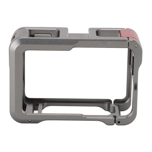 Action Camera Cage Magnetic Base Anti Slip Pad Easy Disassembly Aluminum Protective Frame for OSMO Action Suit for Enthusiasts
