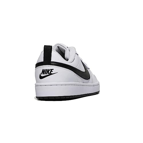 Image of Nike Court Borough Low 2 (Big Kid) White /Black