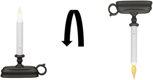 Miniatura 5 de Xodus Innovations FPC1320B - Vela LED para ventana con 6 pilas con nueva tecnología de punto caliente y sensor de atardecer a amanecer y elección de