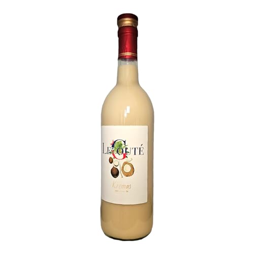 Kremas Coconut Cream Liqueur, Original, 750 ml, Premium Tropical Flavor, Glass Bottle - Thumbnail 2