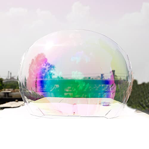 Image of Steelbird SBA-2 Helmet Visor Compatible for All SBA-2 and SBA-3 Model Helmets (Night Vision Rainbow Visor)