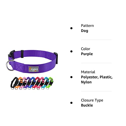 Purple Dog Collar For Small Medium Large Dogs #TOP4