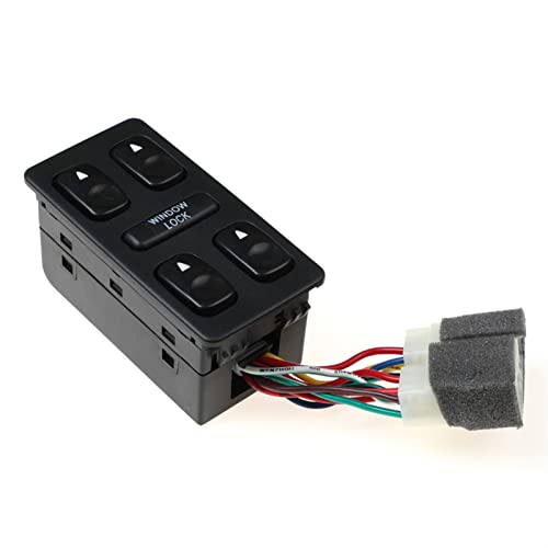 XHSM Elevaluna para Hyundai para Elantra para Galloper 1992 1993 1994 9357028001 Botón Interruptor Elevador Ventana Lado Conductor Interruptor de Ventana Eléctrica