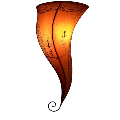 Marocchino lampada da parete Suma Arancione