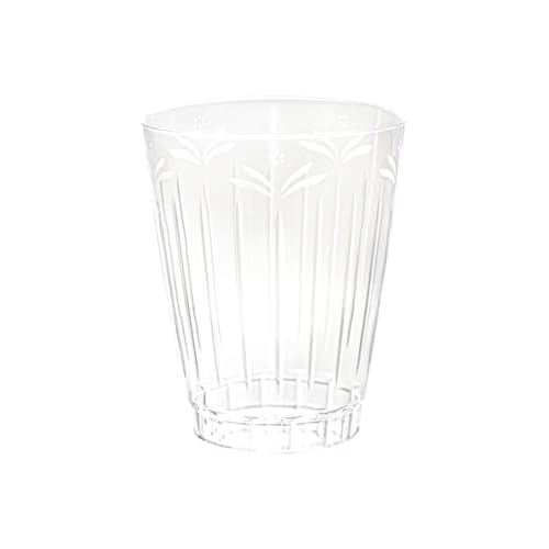 Clear Crystal Tumblers - 10 Oz - Plastic, Case Of 480, 30 Packs X 16 - For Parties, Catering & Everyday Use by Bluesky Trading - Used condition - US$364.03