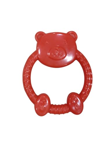 Image of BabyGo Animal Shape Baby Teething Rings | BPA-Free Silicone Toy Set with Nipple Teethers for Infants & Newborns | Organic Gum Soother, Gentle Oral Comfort & Teething Relief (Pack of 3, Multicolor)