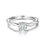[FANCIME] ダイヤモンド リング レディース 「Destined lover」 13号 ラボグロウン ダイヤ 1石 0.3ct 4.4mm (DEF/VS) 1粒 指輪 シルバー S925 プロポーズ 結婚 誕生日 記念日 披露宴 プレゼント ギフトラッピング付