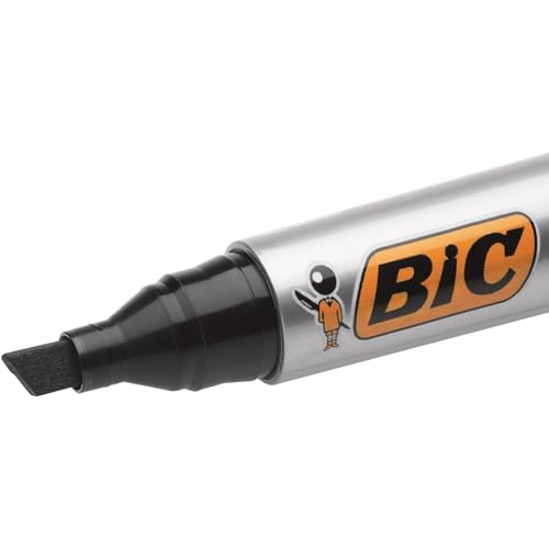 BIC Marking 2300 ECOlutions Permanent Markers Medium Chisel Tip, Perfect For The Classroom, Black, Box Of 36 [Amazon Exclusive] - Image 5