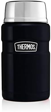 Thermos 101540 Stainless King Food Flask 710ml Matt Black, Steel