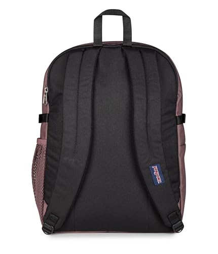 Image of JanSport Main Campus Backpack - Travel or Work backpack w 15-Inch Laptop Sleeve and Dual Water Bottle Pockets, Mahogany Haze