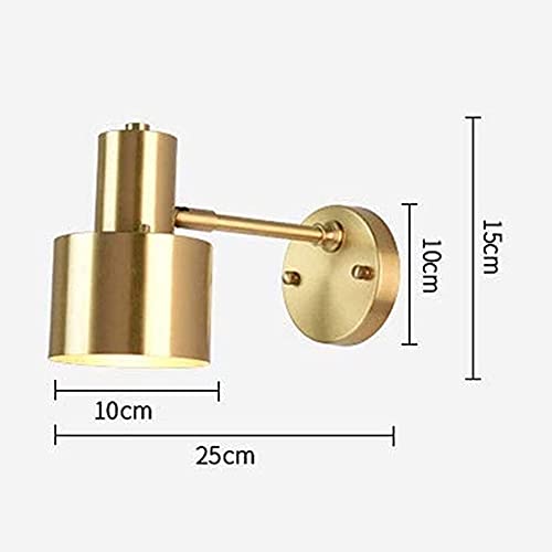 Lámpara de pared LED moderna con casquillo E27 e iluminación interior ajustable para dormitorio 7