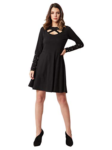 Image of Miss Chase Women's Cotton Cut-Out Dress