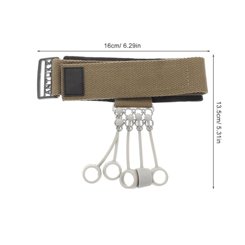 Physiothérapie et exercices multi-doigts avec l'extenseur en silicone gris - 2