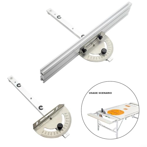 Jauge d'onglet pour scie de table pour corriger les erreurs d'angle de coupe